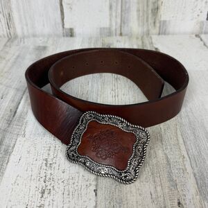 Liz Claiborne brown genuine leather county women’s belt